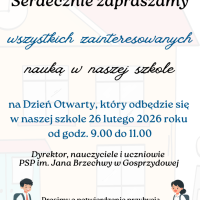 Dzień otwarty szkoły