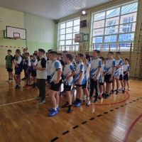 3 miejsce podczas Gminnych Igrzysk Dzieci w piłkę koszykową